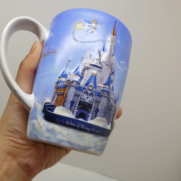 Authentic Original Disney Parks Walt Disney World 3D Castle Coffee Mug Cup - Picture 2 of 6